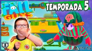 FALL GUYS TEMPORADA 5 | PS5 Gameplay 2021 | UHD 60 FPS |  DomDomPlay 