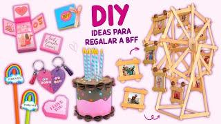 8 IDEAS DE REGALOS HECHOS A MANO PARA BFFs: LINDOS REGALOS HECHOS A MANO PARA LA MEJOR AMIGA #bff