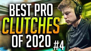 THE BEST PRO CLUTCHES OF 2020 #4! - CS:GO