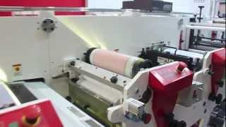 Ecoflex VSi - narrow web flexo label press from India @ Labelexpo India 2012