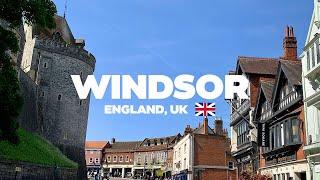 Windsor, Exploring the Charm of England's Historic Town | Walking Tour 4K