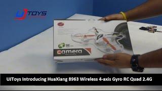 UJToys Introducing HuaXiang 8963 Wireless 4-axis Gyro RC Quadcopter 2.4GHz