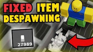FIXING the ITEM DESPAWN problem!! 70 iron / 30s! | Ep 7. | Roblox Skyblock