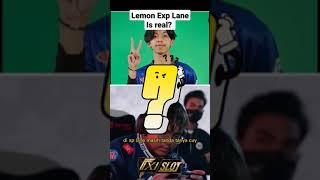 Harapan Lemon Exp Lane akan terkabul cuy #shorts #mlbb #rrq #fixislot