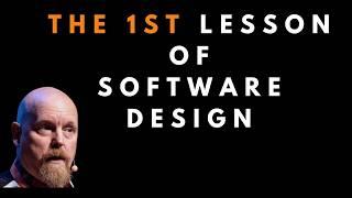 The 1st lesson of software design - Kent Beck