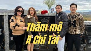 A Hoài Linh cùng chúng em đi thăm mộ a Chí Tài ở Mỹ, trùng hợp sau show a Bốn lại là ngày giỗ a Tài