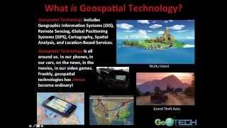 Introduction to Geospatial Science & Technology (GIS&T): Complete lecture.