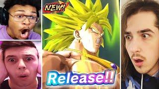 Broly Trio Summon Battle on Dragon Ball Legends vs Slaybix & Ironcane