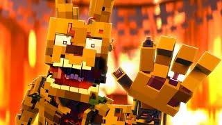"Afton Family" | MOVIE FNAF Minecraft Animated Music Video (Songs by KryFuze, DHeusta, Dawko)