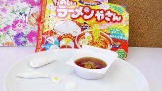 Poppin' Cookin' Ramen DEMO | Japanische Süßigkeiten von Kracie selbst machen | Nudel Suppe mit Ei