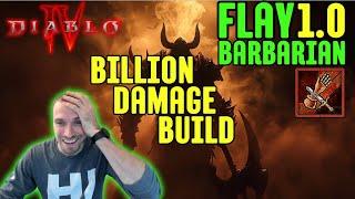 Insane Flay Barbarian Build Guide! Billions of damage!