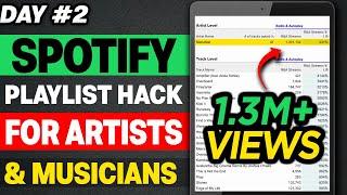 Biggest Spotify Playlist Hack for Indie Artists & Musicians (Day 2 of 5)