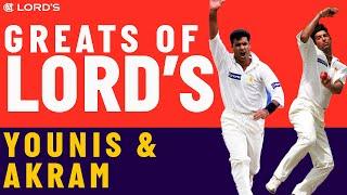 Kings of Speed | Waqar Younis vs Wasim Akram | Who's The Greatest? | Lord's