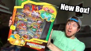 NEW CHARIZARD POKEMON CARD in the Tag Team Generations Premium Collection Box Opening!