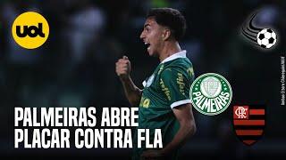 PALMEIRAS ABRE PLACAR CONTRA FLAMENGO EM GOL REVISADO PELO VAR; VEJA