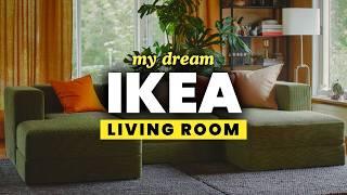 Designing MY DREAM IKEA LIVING ROOM *ikea products only*