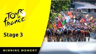 History-making stage win | Stage 3 Tour de France 2024 Highlights