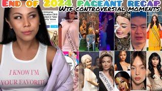 𝐄𝐍𝐃 𝐎𝐅 𝐘𝐄𝐀𝐑 𝐑𝐄𝐂𝐀𝐏 | Top 15 Beauty Pageant 2024 𝑾𝑻𝑭 𝑪𝑶𝑵𝑻𝑹𝑶𝑽𝑬𝑹𝑺𝑰𝑨𝑳 moments