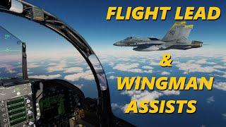 DCS World - Lead Assisting Wingmen "Gimmie One or Push It Up" clip by@Pricklyhedgehog72 of the AWG