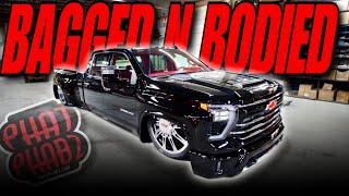 2024 Bagged And Bodied On 30’s 3500 Duramax!