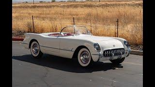 1954 Chevrolet Corvette Driving and Fly By | For Sale at GT Auto Lounge