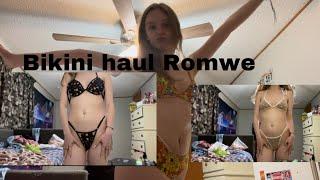 Romwe Bikini haul ￼#bikini #bikinihaul