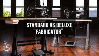 Comparing the Sailrite® Fabricator® Deluxe & Standard Sewing Machine Packages