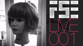 FSE LIVE PODCAST #001 - How to cut a one length Textured bob Haircut - Hair Education Classes