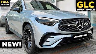 2023 MERCEDES GLC AMG NEW Mid-size SUV FULL In-Depth Review Exterior Interior Infotainment 4MATIC