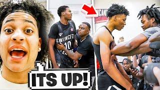 THIS 15U AAU CHAMPIONSHIP GAME GOT TOXIC QUICK! BOTH TEAMS WANTED TO FIGHT!