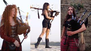 Journey - Don't Stop Believin' Bagpipes Rock ( The Snake Charmer x Goddesses of Bagpipes)
