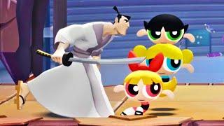 MultiVersus - Powerpuff Girls and Samurai Jack Unique Interactions HD