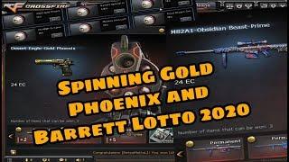 CrossFire PH: Spinning Gold Phoenix And Barrett Special Lotto 2020