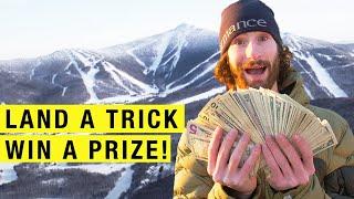 Giving Out $1000 To Skiers!!!