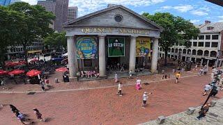 Exploring Historic Boston: Quincy Market and Faneuil Hall Marketplace