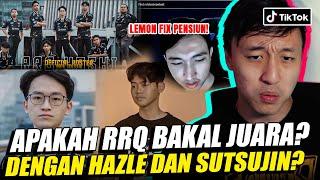 APAKAH RRQ BAKAL JUARA? DENGAN HAZLE DAN SUTSUJIN? REACTION TIKTOK MOBILE LEGEND