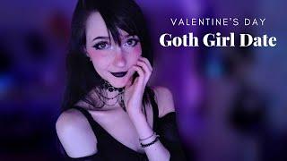 ASMR  𝐘𝐨𝐮𝐫 𝐐𝐮𝐢𝐫𝐤𝐲 𝐆𝐨𝐭𝐡 𝐆𝐢𝐫𝐥 𝐃𝐚𝐭𝐞 [soft spoken ramble, goth girl date] Roleplay