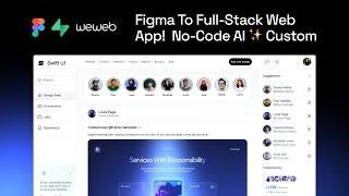 Framer-Like Full-Stack No-Code WebApp Builder | Figma, WeWeb & Supabase | Part 1