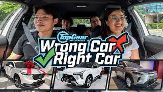 Wrong Car/Right Car: Hybrid or gas? Which sub-P1.5-M crossover is the best pick?  | Top Gear PH