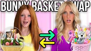  BUNNY BASKETS!  SiBLiNG GiFT EXCHANGE W/ 10 KiDS! 