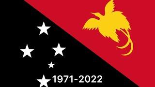 Papua New Guinea historical flags