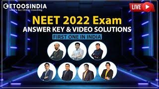 NEET 2022 Exam | Answer Key and Video Solutions | Etoosindia NEET