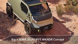 Kia x SEMA 2024 | PV5 WKNDR Concept