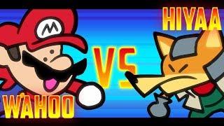 Speedrunner Mario VS Melee Fox - 1M Subscriber Special! - SOMETHING VERSUS 