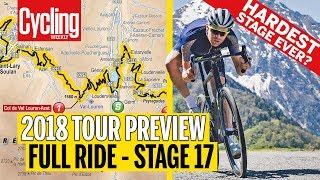 Full Ride of terrifying Stage 17 | 2018 Tour de France | Cycling Weekly