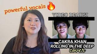 Cakra Khan cover Adele 'Rolling in the Deep'- My impressed reaction