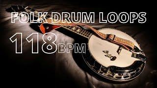 Simple Folk Drum Loop 118 Bpm By Solidtracks