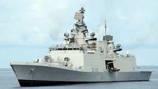 INDIAN NAVY Warship: INS SATPURA (F48) Shivalik Class Frigate