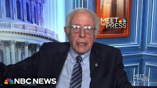 Bernie Sanders says eliminating federal income taxes would be ‘insane economics’: Full interview