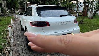 ASMR CAR TAPPING - Porsche Macan S - ASMR dentro do carro